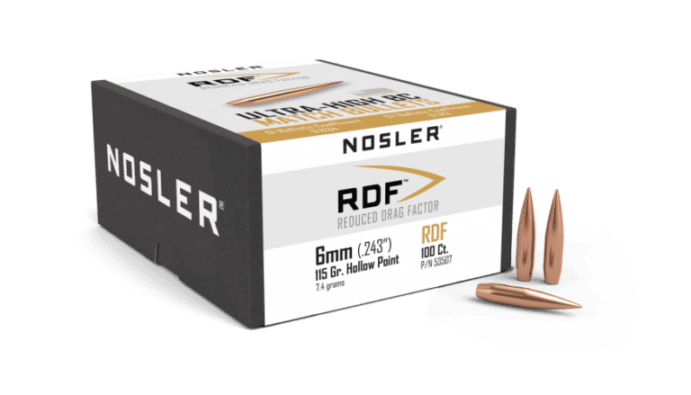 Nosler 6mm 115gr RDF (100ct) - BN53507