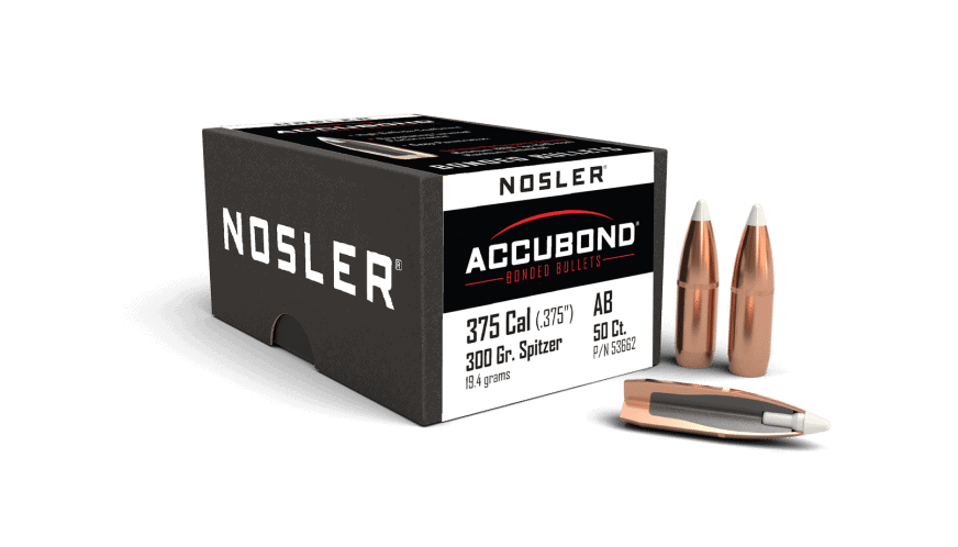 Featured image for “Nosler 375 Cal 300gr AccuBond (50ct)”