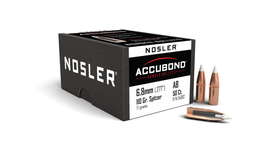 Featured image for “Nosler 270 Cal 6.8mm 110gr Cann .540 AccuBond (50ct)”