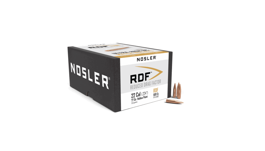 Featured image for “Nosler 22 Cal 77gr RDF (500ct)”