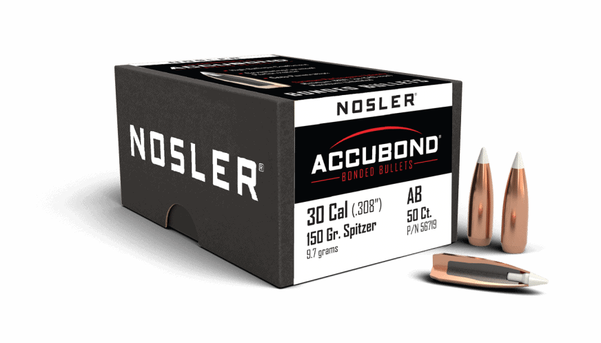 Featured image for “Nosler 30 Cal 150gr AccuBond (50ct)”