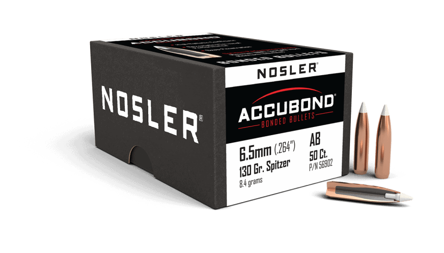 Featured image for “Nosler 264 Cal 6.5mm 130gr AccuBond (50ct)”