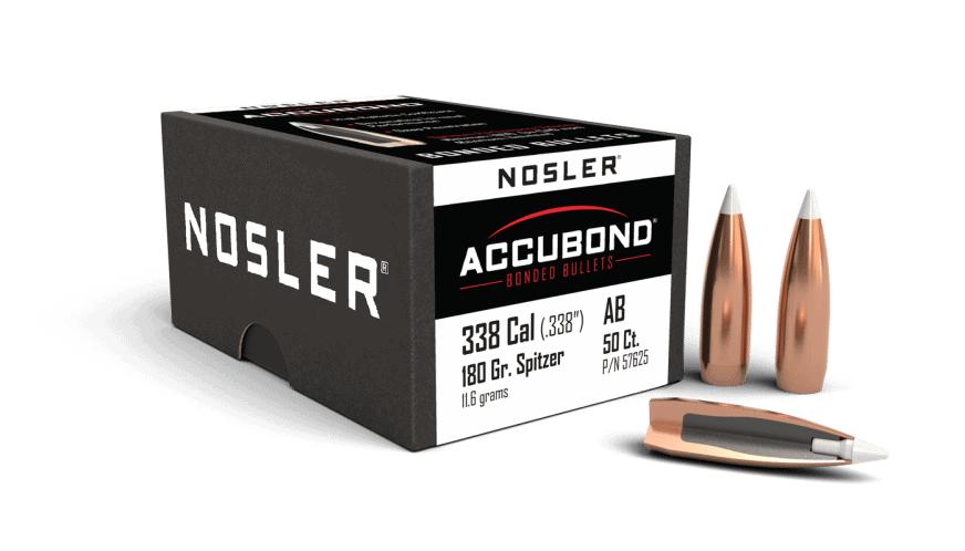 Featured image for “Nosler 338 Cal 180gr AccuBond (50ct)”