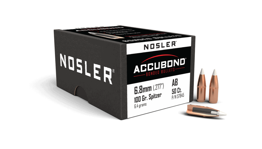 Featured image for “Nosler 6.8mm 100gr Cann .540 Accubond (50ct)”
