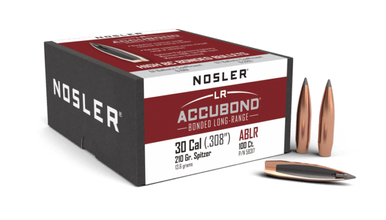 Nosler 30 Caliber 210gr AccuBond Long Range (100ct) - BN58317