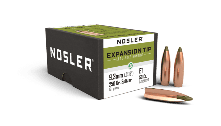 Nosler 9.3mm 250gr Expansion Tip Lead Free (50ct) - BN59270