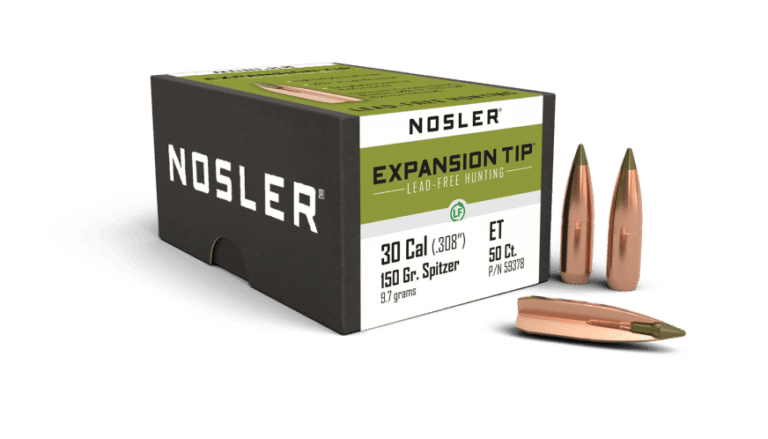 Nosler 30 Caliber 150gr Expansion Tip Lead Free (50ct) - BN59378