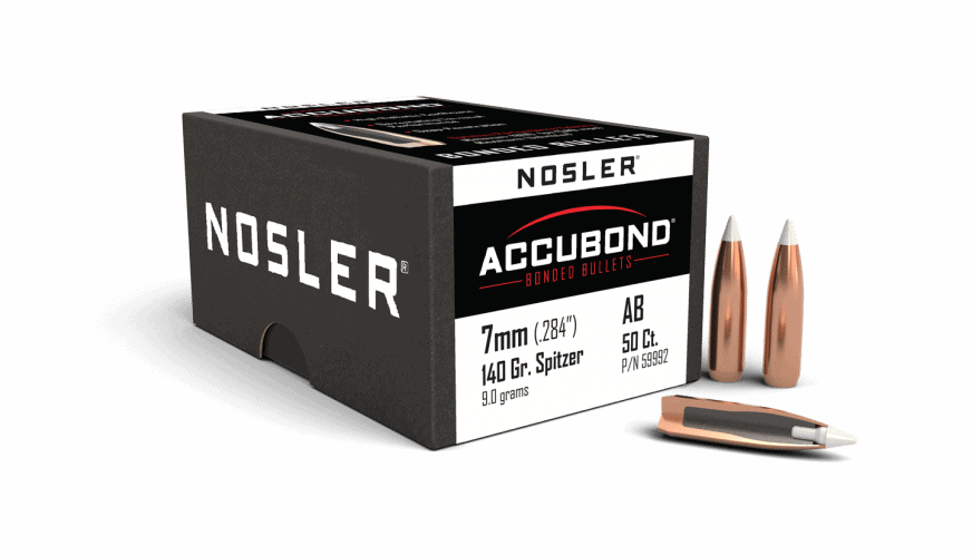 Featured image for “Nosler 284 Cal 7mm 140gr AccuBond (50ct)”