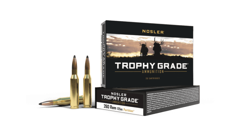 Nosler 260 Rem 125gr Partition Trophy Grade Ammunition (20ct) - 60018