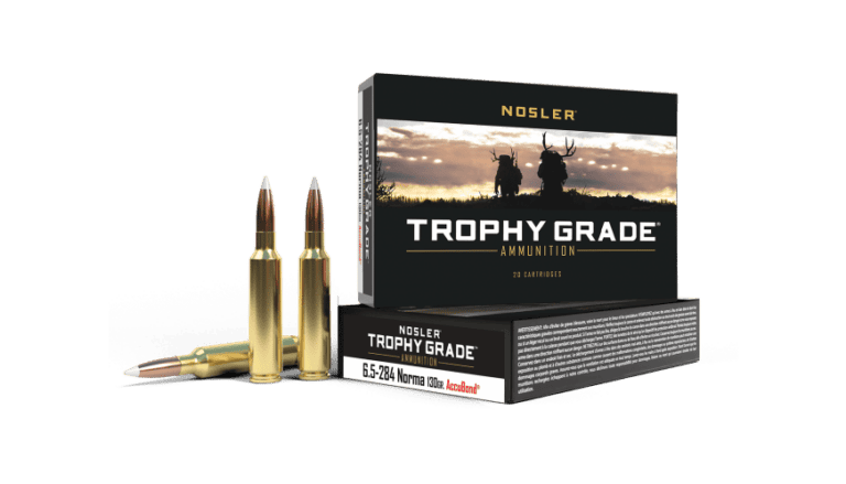 Nosler 6.5x284 Norma 130gr AccuBond Trophy Grade Ammunition (20ct) - 60021