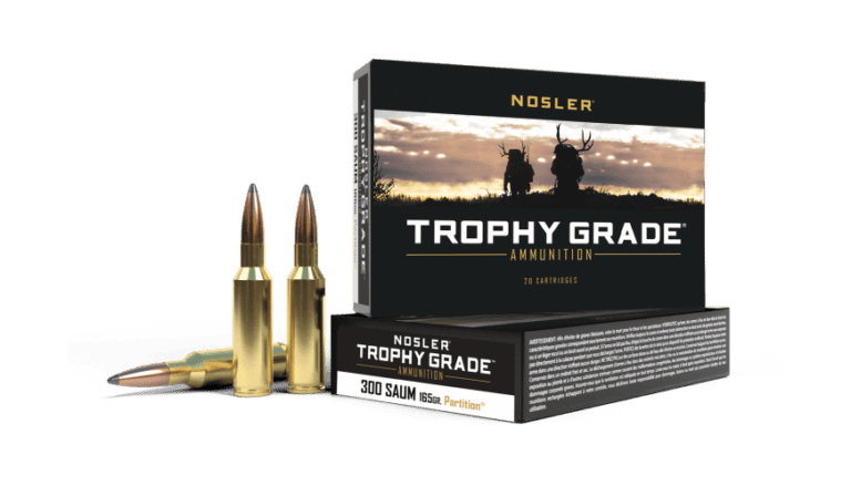 Nosler 300 SAUM 165gr Partition Trophy Grade Ammunition (20ct) - 60061