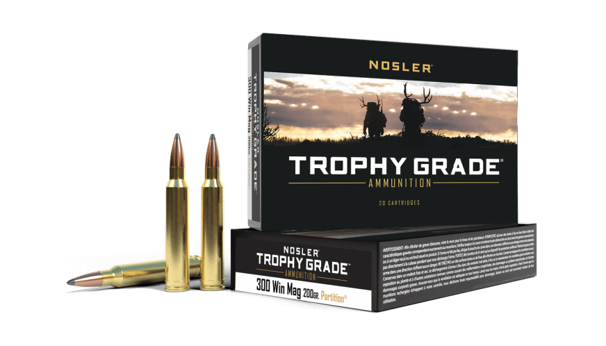 Featured image for “Nosler 300 Win Mag 200gr Partition Trophy Grade Ammunition (20ct)”