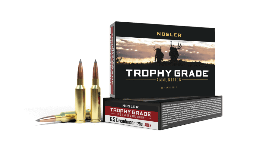 Featured image for “Nosler 6.5 Creedmoor 129gr AccuBond Long Range Trophy Grade Ammunition (20ct)”