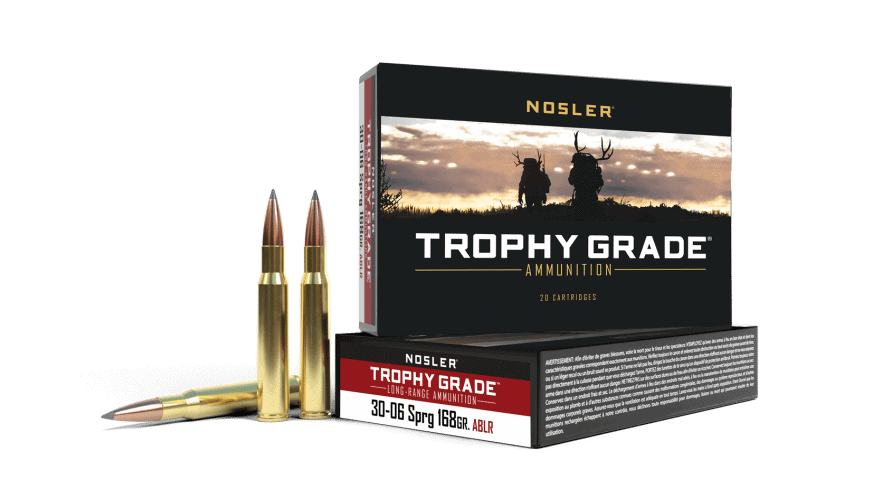 Featured image for “Nosler 30-06 Springfield 168gr AccuBond Long Range Trophy Grade Ammunition (20ct)”