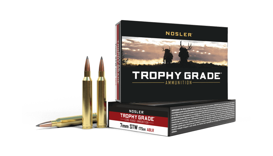 Featured image for “Nosler 7mm STW 175gr AccuBond Long Range Trophy Grade Ammunition (20ct)”