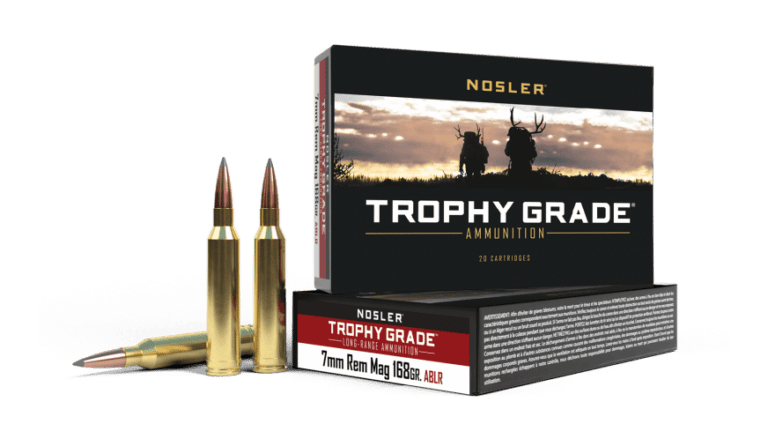 Nosler 7mm Rem Mag 168gr AccuBond Long Range Trophy Grade Ammunition (20ct) - 60108