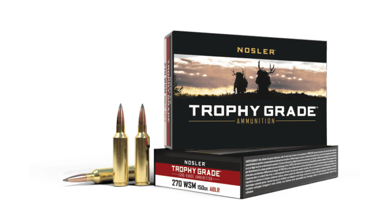 Nosler 270 WSM 150gr AccuBond Long Range Trophy Grade Ammunition (20ct) - 60114