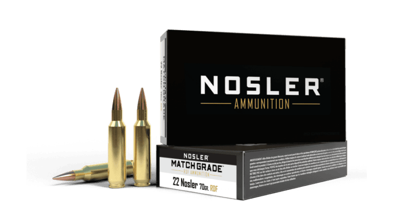 Nosler 22 Nosler 70gr RDF Match Grade Ammunition (20ct) - 60124