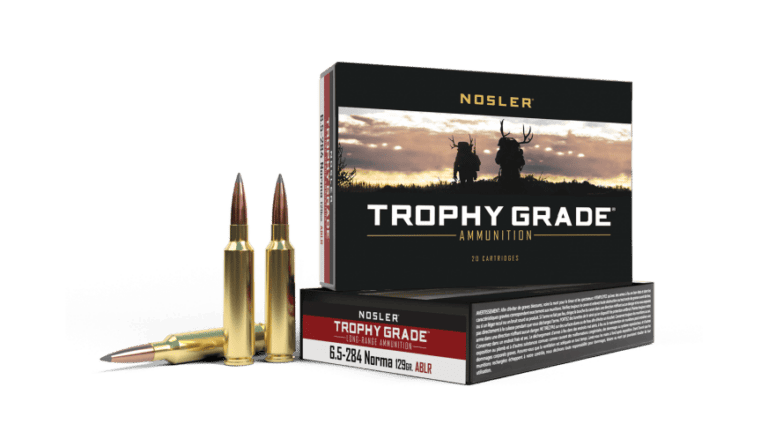 Nosler 6.5x284 Norma 129 AccuBond Long Range Trophy Grade Ammunition (20ct) - 60128