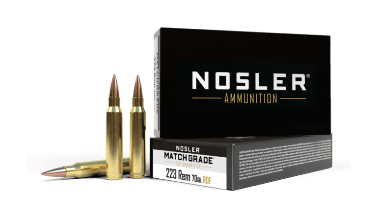 Nosler 223 Rem. 70gr RDF Match Grade Ammunition (20ct) - 60130