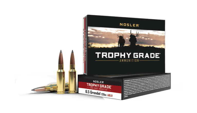 Nosler 6.5mm Grendel 129gr AccuBond Long Range Trophy Grade Ammunition (20ct) - 60146