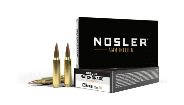 Nosler 22 Nosler 85gr RDF Match Grade Ammunition (20ct) - 60162