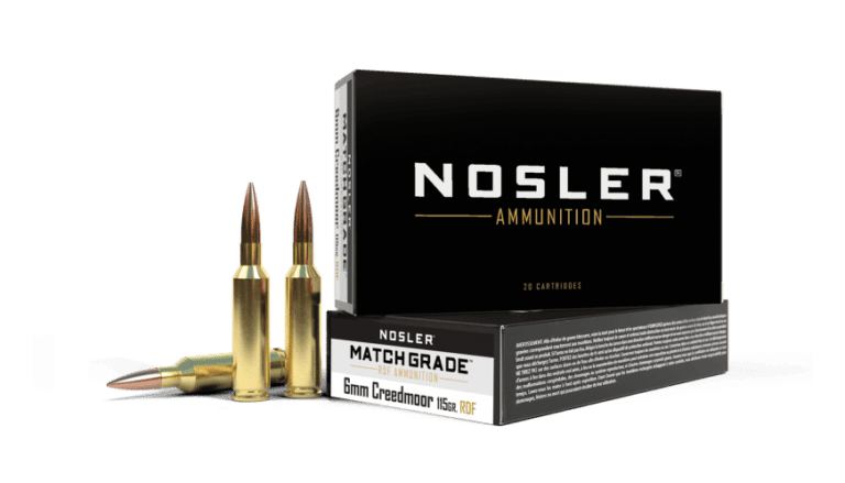 Nosler 6mm Creedmoor 115gr RDF HPBT Match Grade Ammunition (20ct) - 60170