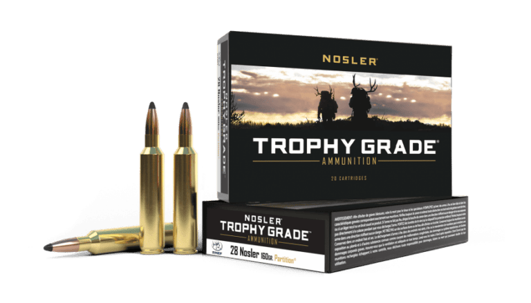 Nosler 28 Nosler 160gr Partition Trophy Grade Ammunition (20ct) - 61010