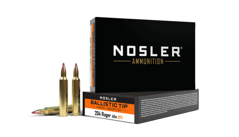 Nosler 204 Ruger 40gr Ballistic Tip Lead Free Varmint Ammunition (20ct) - 61021