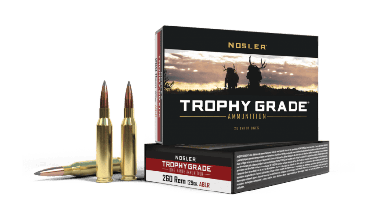 Nosler 260 Rem 129gr AccuBond Long Range Trophy Grade Ammunition (20ct) - 61022