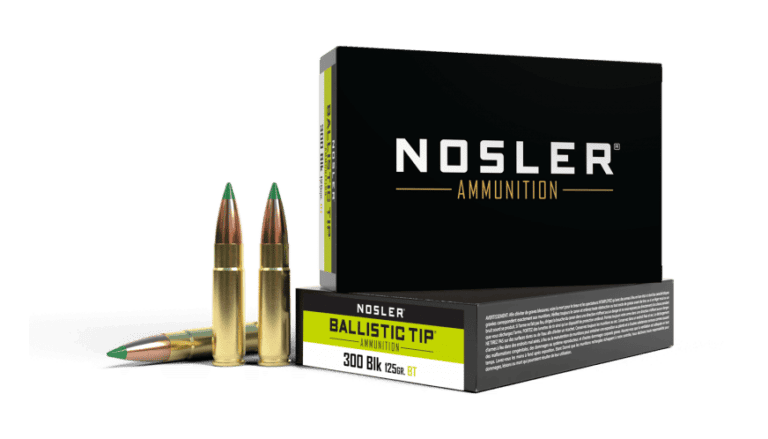 Nosler 300 AAC Blackout 125gr Ballistic Tip Hunting Ammunition (20ct) - 61032