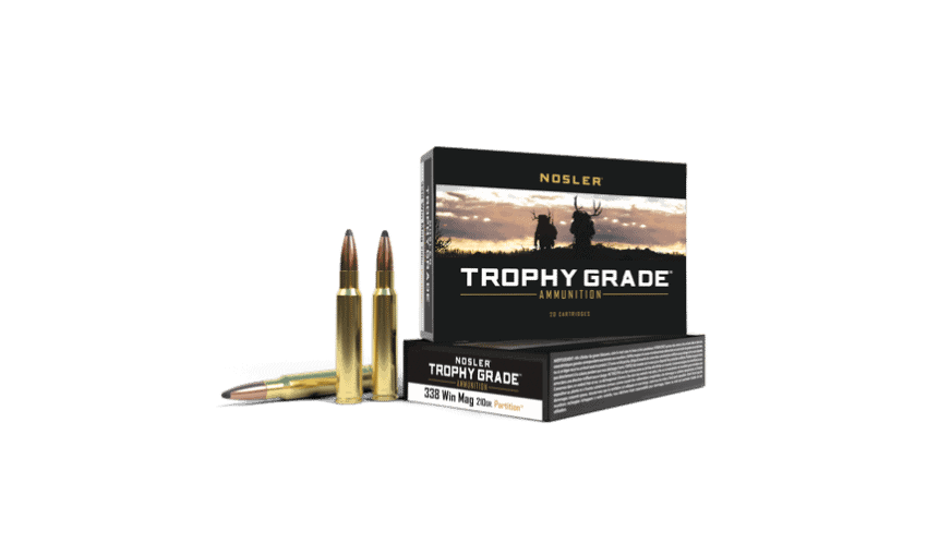 Featured image for “Nosler 338 Win Mag 210gr Partition Trophy Grade Ammunition (20ct)”