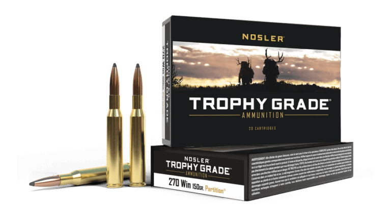 Nosler 270 Win 150gr Partition Trophy Grade Ammunition (20ct) - 61235