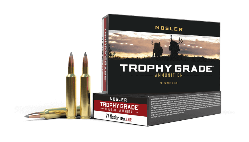 Featured image for “Nosler 27 Nosler 165gr AccuBond Long Range Trophy Grade Ammunition (20ct)”