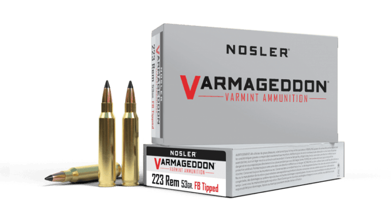 Nosler 223 Rem 53gr FB Tipped Varmageddon Ammunition (20ct) - 65139