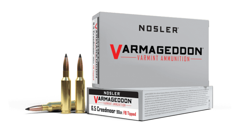 Nosler 6.5mm Creedmoor 90gr FB Tipped Varmageddon Ammunition (20ct) - 65175