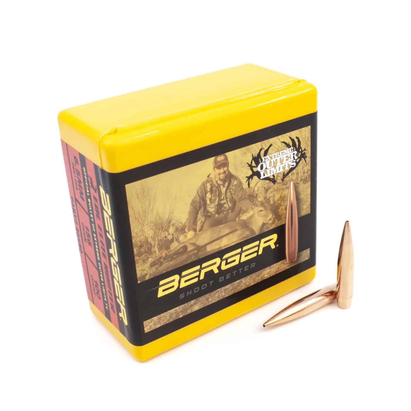 Featured image for “Berger 264 Cal 6.5mm 156gr Extreme Outer Limits (EOL) Elite Hunter Rifle Bullets”