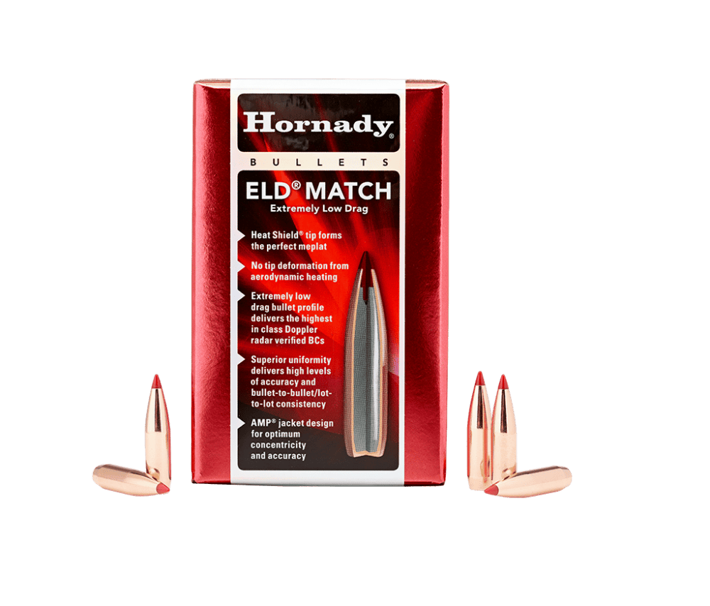 Hornady 22 Cal 75gr ELD Match (Bulk / OEM)