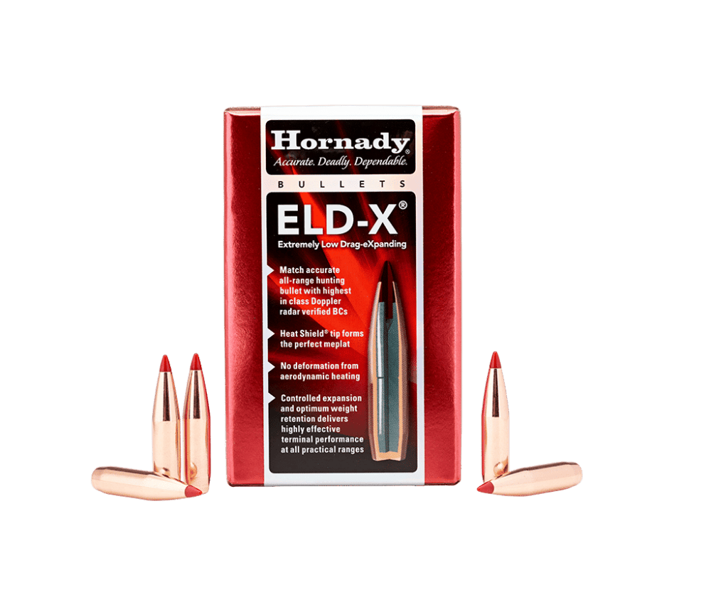 Hornady 284 Cal 7mm 162gr ELD-X