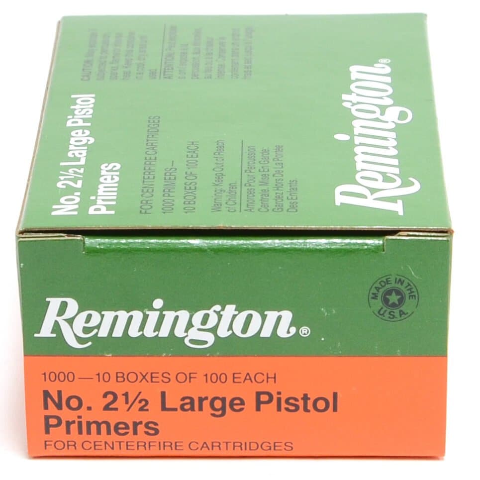 Featured image for “Remington 212 Large Pistol Primers”