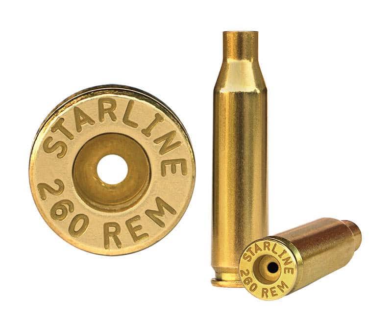 Starline 260 Rem Brass