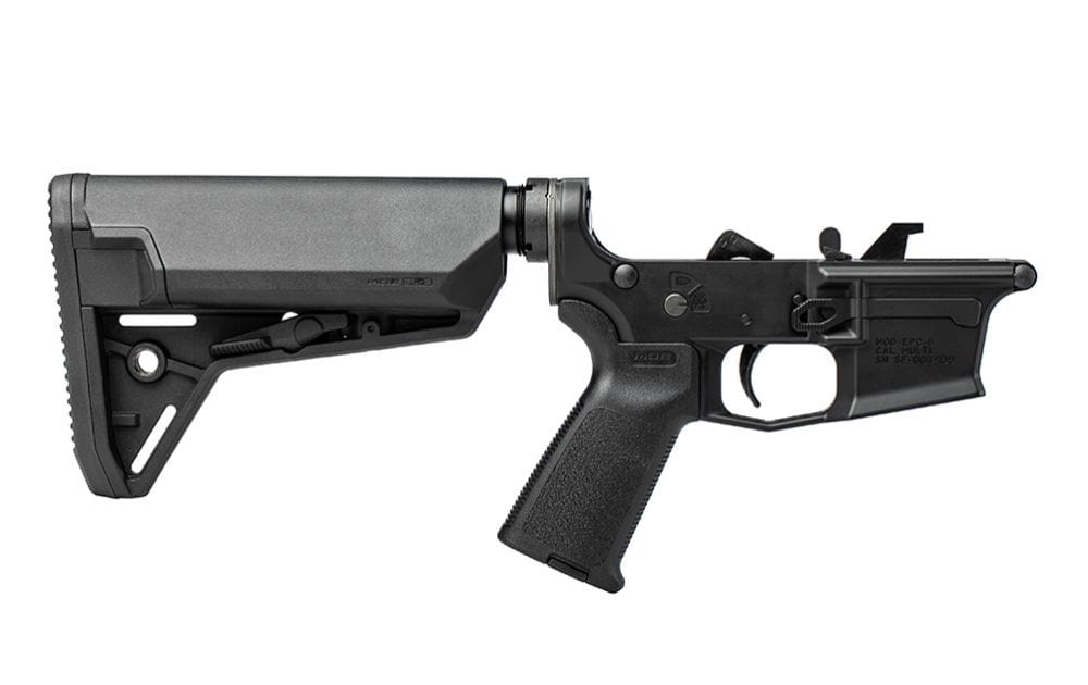 Featured image for “Aero Precision EPC-9 Carbine Complete Lower, MOE Grip, MOE SL-S Stock - Anodized Black”